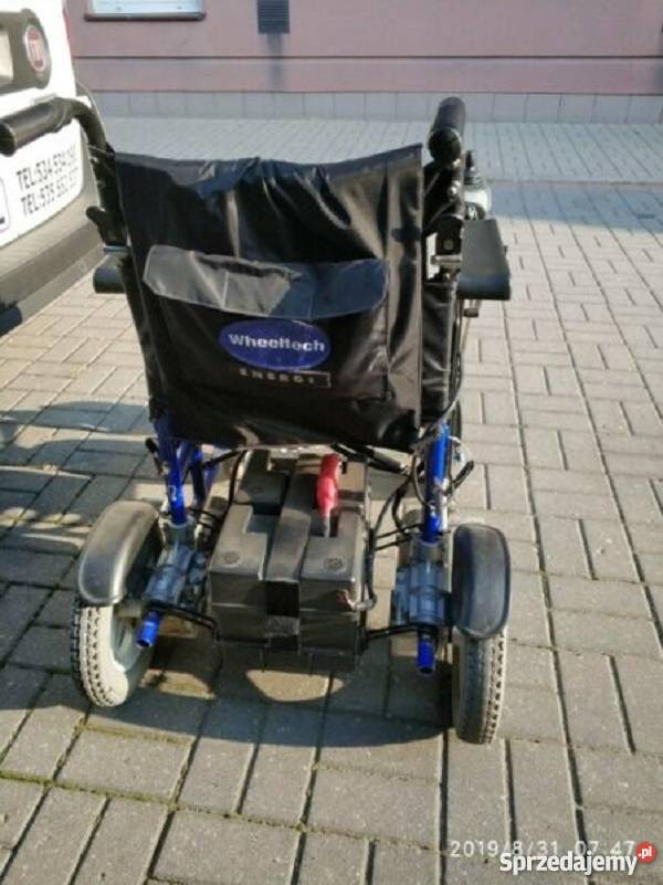 Wózek Inwalidzki Elektryczny Składany Używany