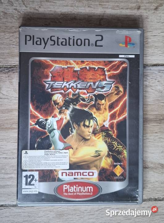 Gra Tekken 5 2 PlayStation 2 Sony Playstation 2 Żuromin