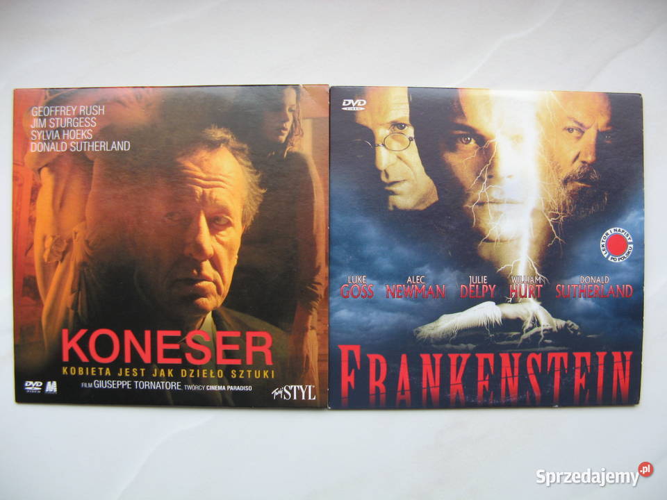 DVD Koneser Frankenstein Donald Sutherland Poznań sprzedam