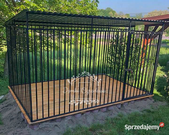 Kojec Psów 3x2m Drewniana podłoga ID580 Dla psów Mrągowo