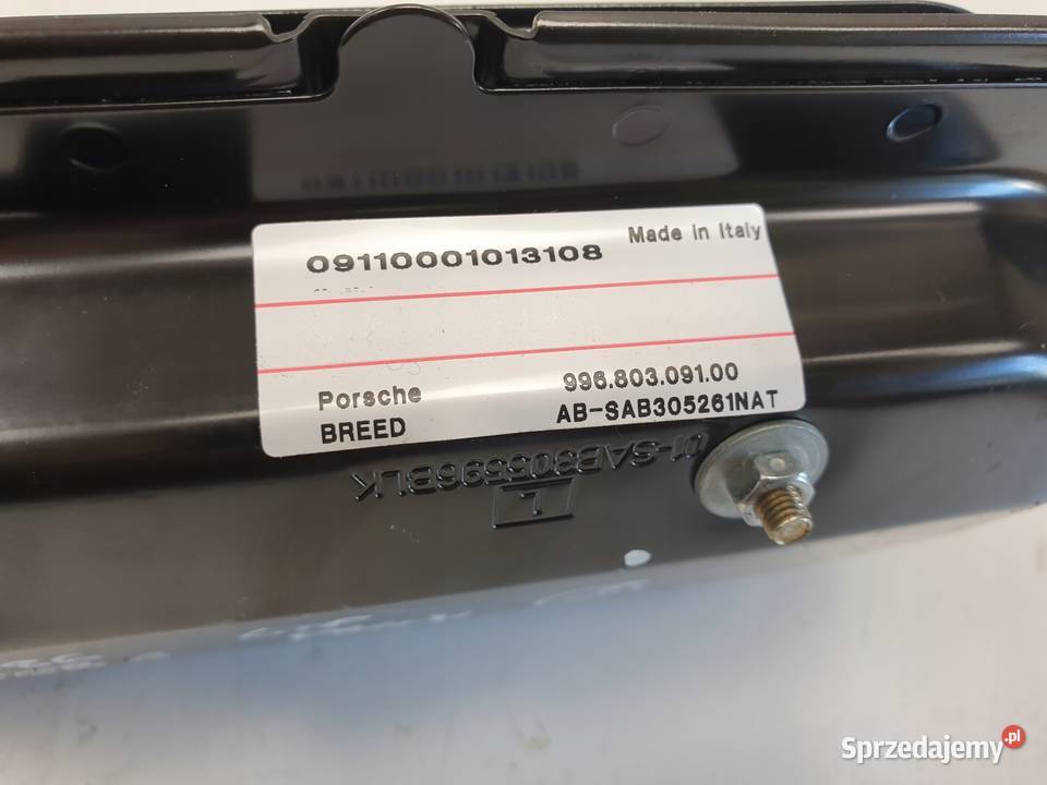 Porsche Boxster 986 PODUSZKA POWIETRZNA airbag Motoryzacja Rudka