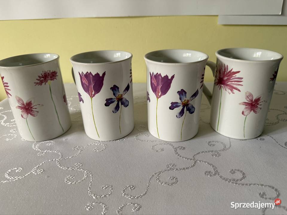 Kubki Ceramiczne Glazurowane Dekoracyjne i wielokolorowy