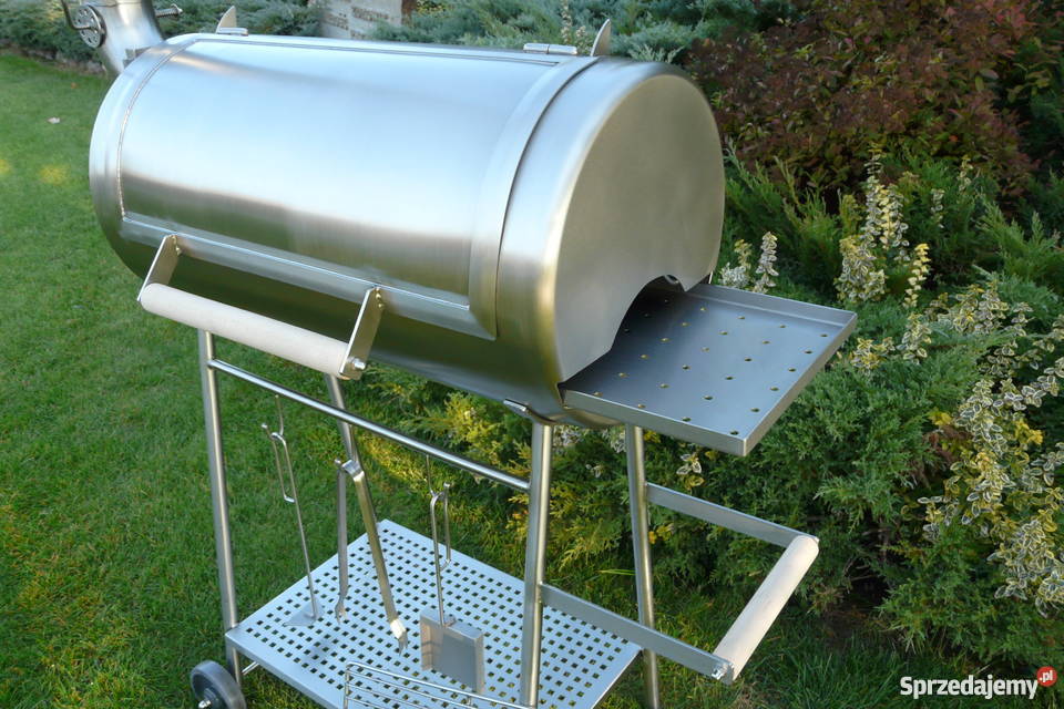 Grill beczka ze stali nierdzewnej Grillowanie Jutrosin sprzedam