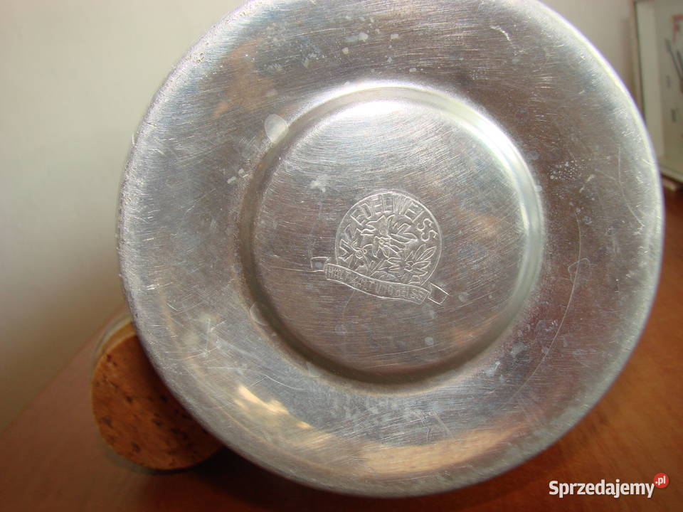 Edelweiss stany dzbanek termiczny PRL pomorskie Pruszcz Gdański