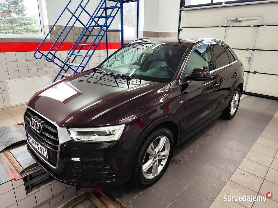 Audi Q3 20 tdi 184 Quattro S line dużym serwisie Q3 Gorlice