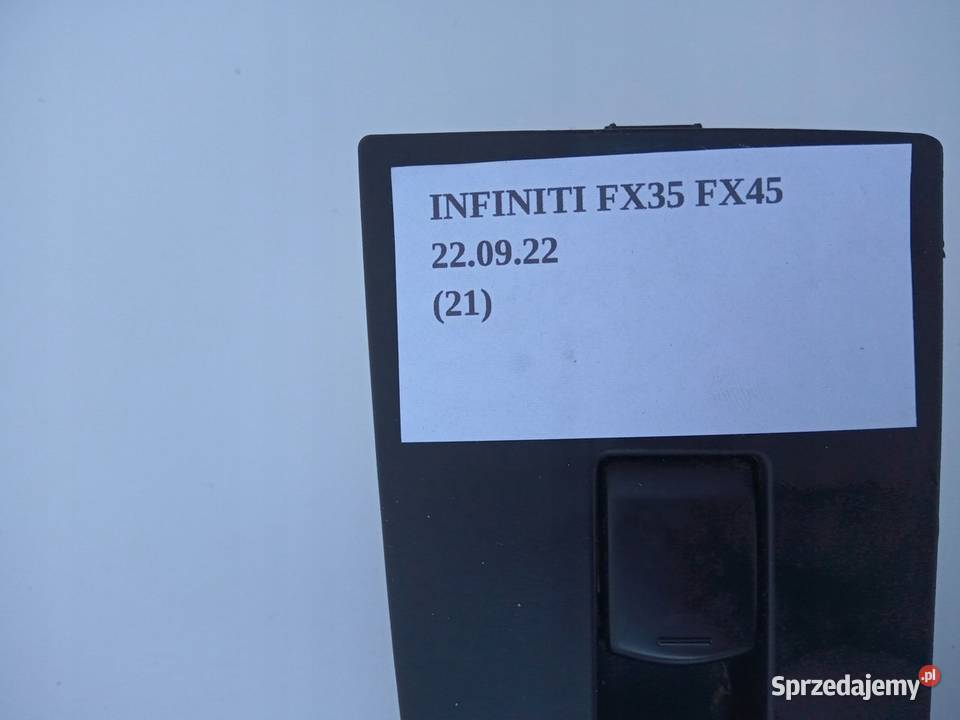 PANEL PRZYCISK SZYBY PRAWY TYŁ INFINITI FX35 panele sterowania, przełączniki Nowy Tomyśl