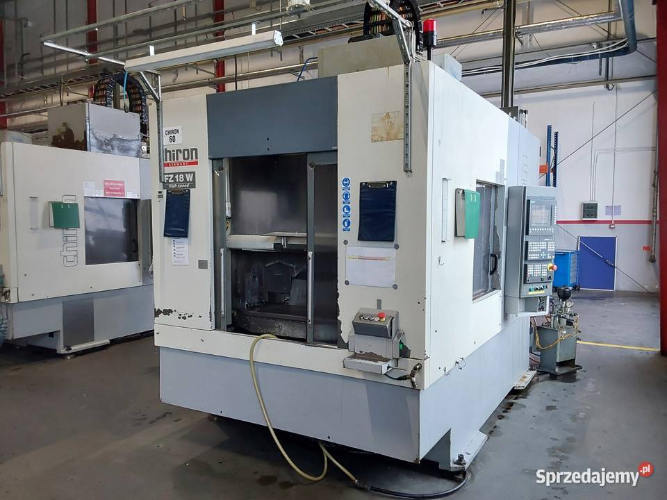 Centrum obróbcze CHIRON FZ 18 W 2000 r Strzelce Krajeńskie