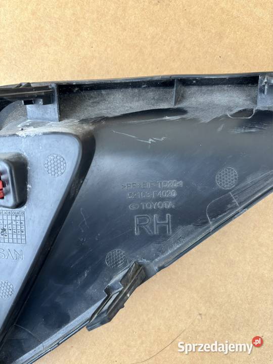 Kratka zderzaka prawy tył Toyota CHR 52163F4020 Listwy i nakładki mazowieckie Józefów