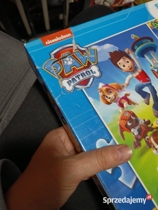 puzzle psi patrol trzy ukladanki Poznań sprzedam
