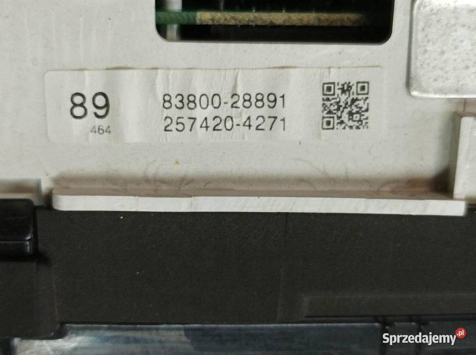 LICZNIK 8380028891 20D 115 UK Toyota Previa II