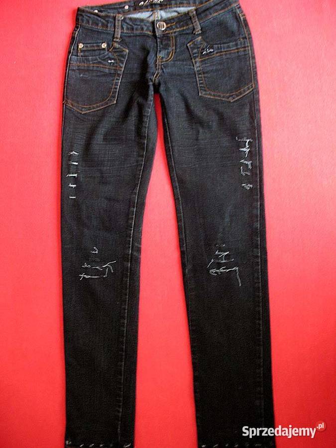 Spodnie damskie jeans 36 S biodra 88 92 Olala niebieski Siedlce