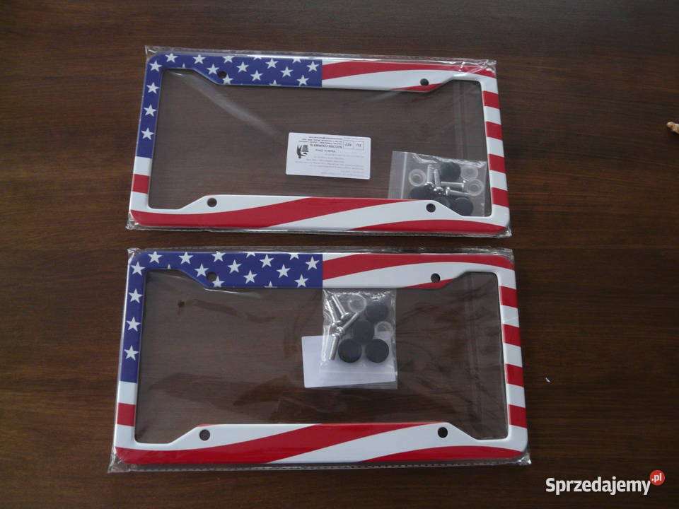 Ramka do tablicy rejestracyjnej USA Wieruszów