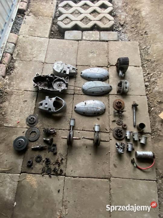 Części jawa 50 mustang kaczka romet 200 komar wielkopolskie sprzedam