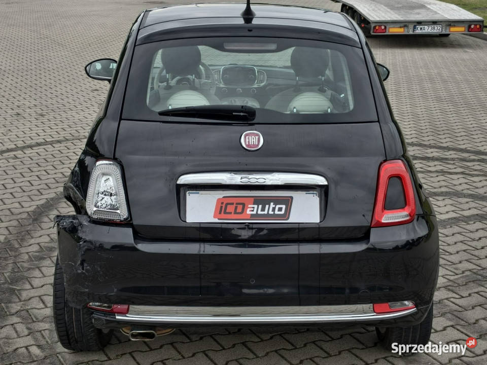 Fiat 500 12 benzyna 70 klimatyzacja panorama Kęty