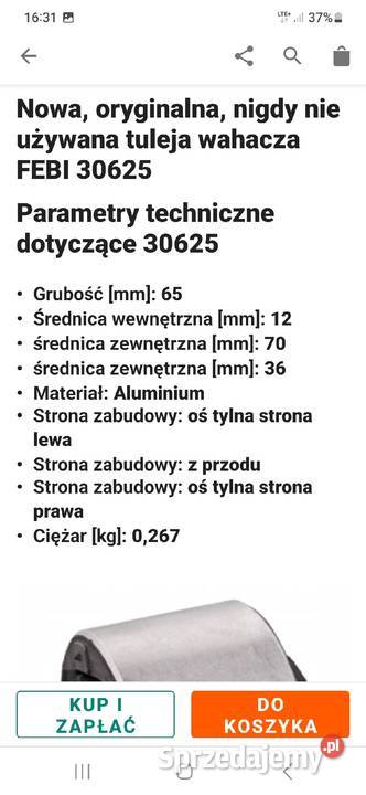 Opel vectra cdti tuleja wachacza Korfantów sprzedam