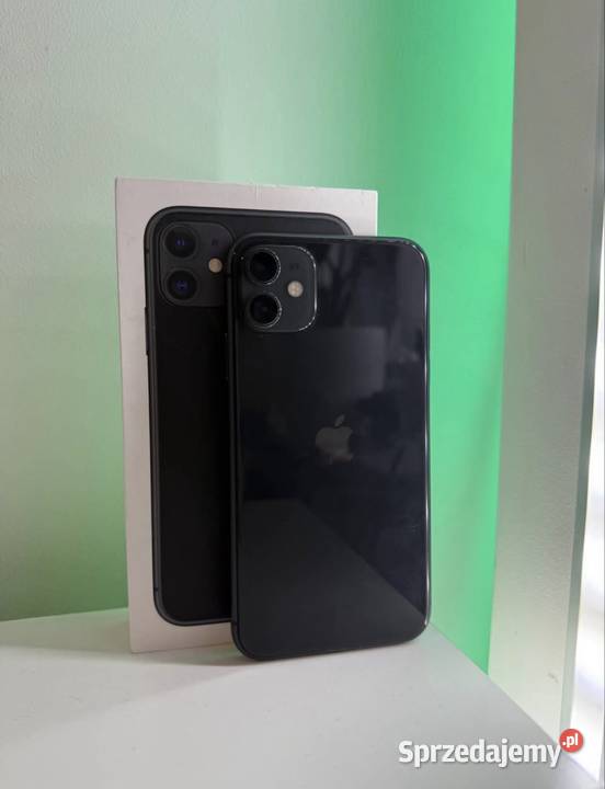Apple iPhone 11 64GB 100 Kondycja Czarny Kalisz