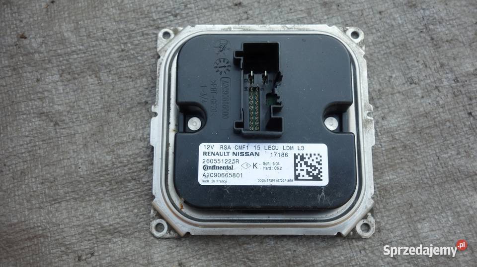 PRZETWORNICA LED RENAULT TALISMAN NISSAN MEGANE osobowe Motoryzacja Ruda Śląska sprzedam