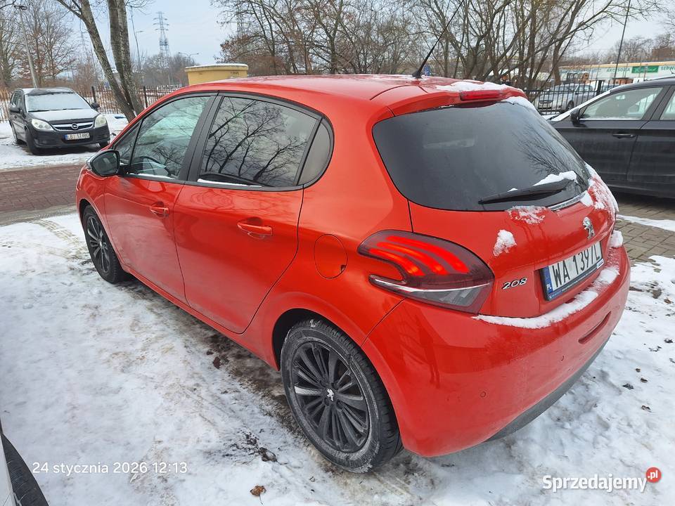 Peugeot 208 Style Salon Polska 2 właściciel benzyna Warszawa