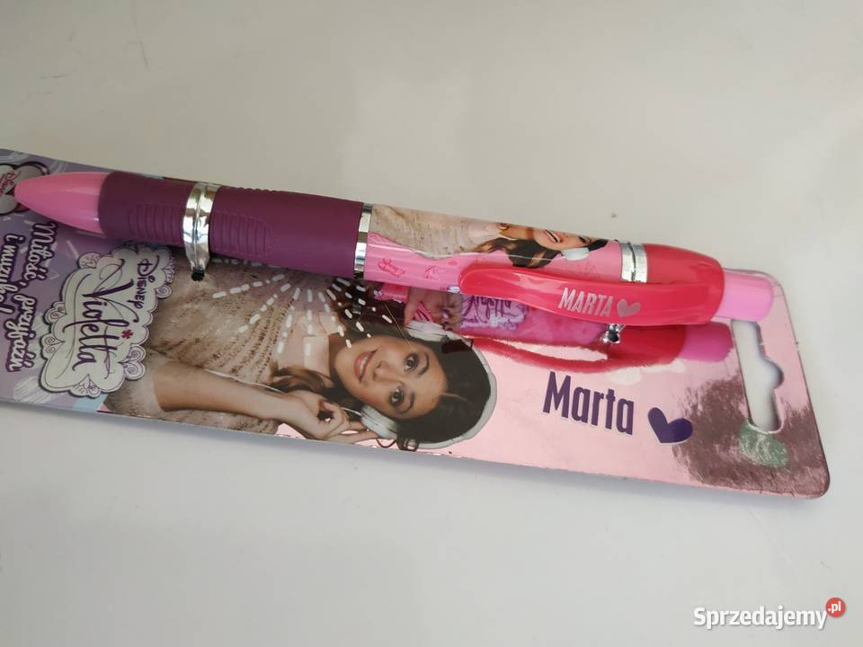 Długopis z imieniem Marta seria Disney Violetta Dla Dziecka Wrocław