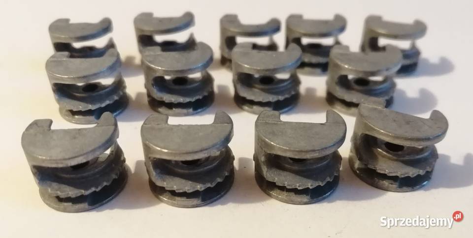 Mimośród fi 15mm 12mm złącze zaczep 13 meblowe Pozostałe Czeladź