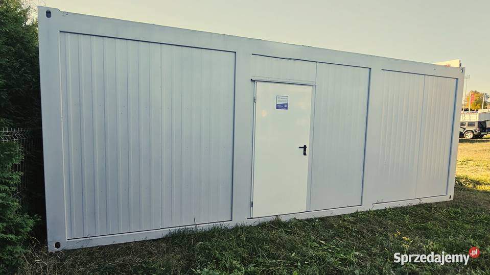 Pawilon Kontener SocjalnoBiurowy z toaletą i