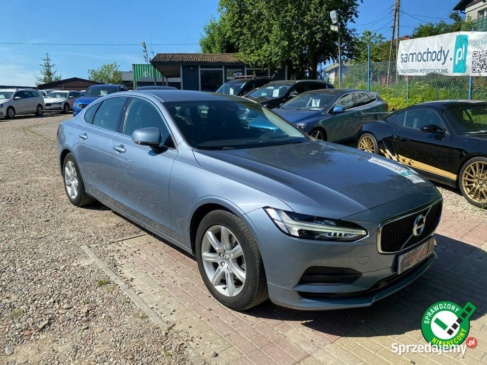 Volvo S90 20d 150 igła skóry ledy asystenci Navi Gdańsk sprzedam
