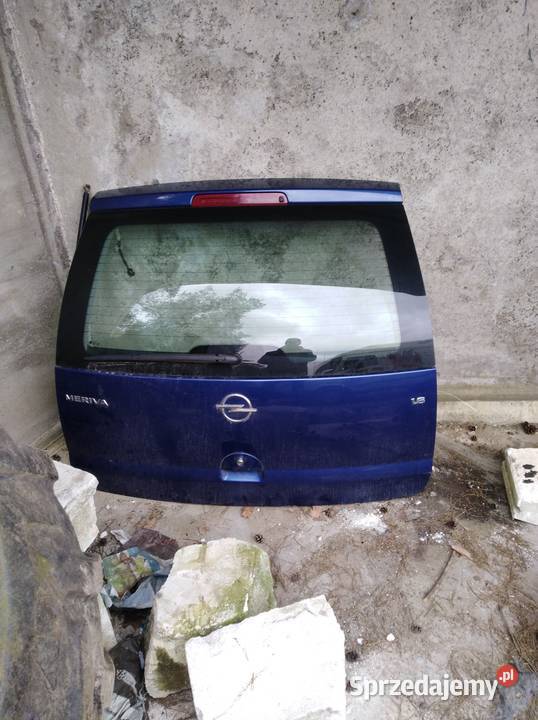 Klapa Meriva A Lift cała kompletna w kolor