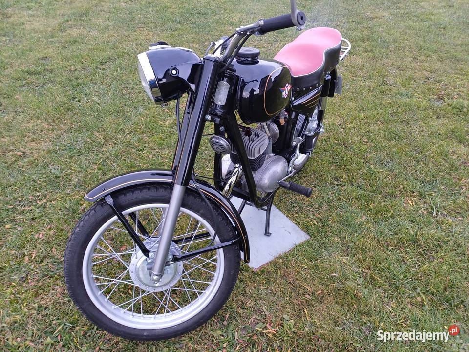 Wsk 125 m0664 Zabytek 1966r wfm shl skuter Kalwaria Zebrzydowska