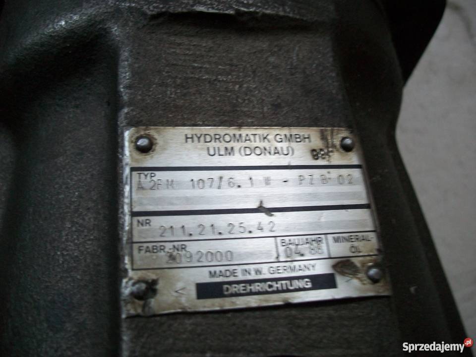 Silnik hydrauliczny A2FM10761WPZB02 Hydromatik Sklep Olkusz