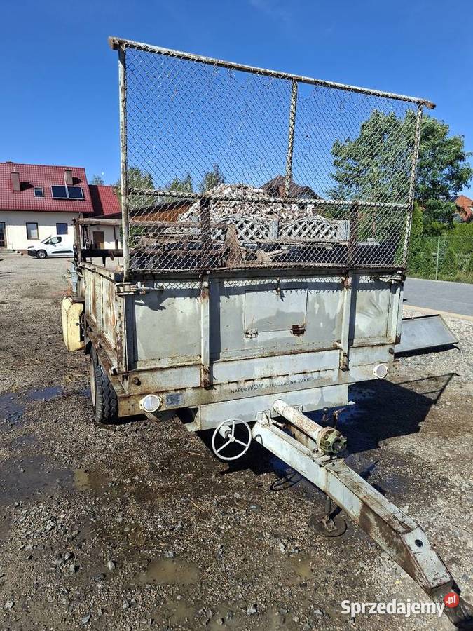 Rozrzutnik obornika 25ton Nidzica N232 oryginal Parczew