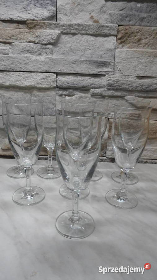 Kieliszki ładne do szampana 8 sztuk Poznań