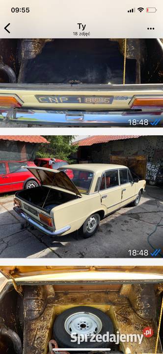 Sprzedam Fiata 125p oryginalny lakier 125p Warszawa