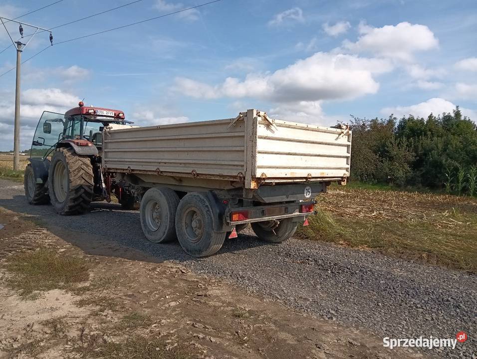 Przyczepa wywrotka na tandemie na 3 strony Godzieszów