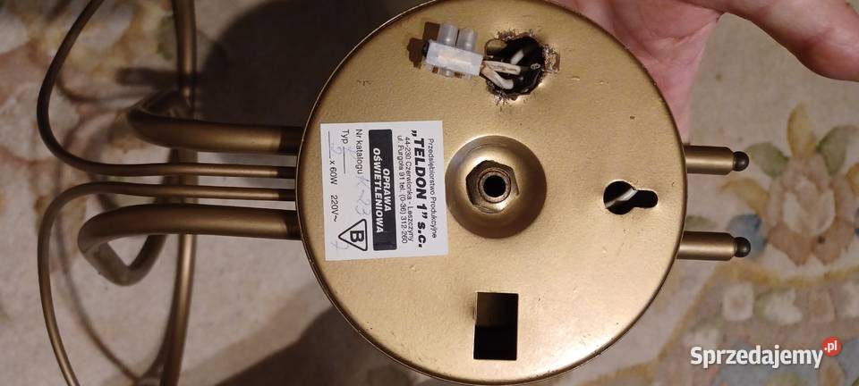 vintage dwa kinkiety 100z opisane w treści Poznań