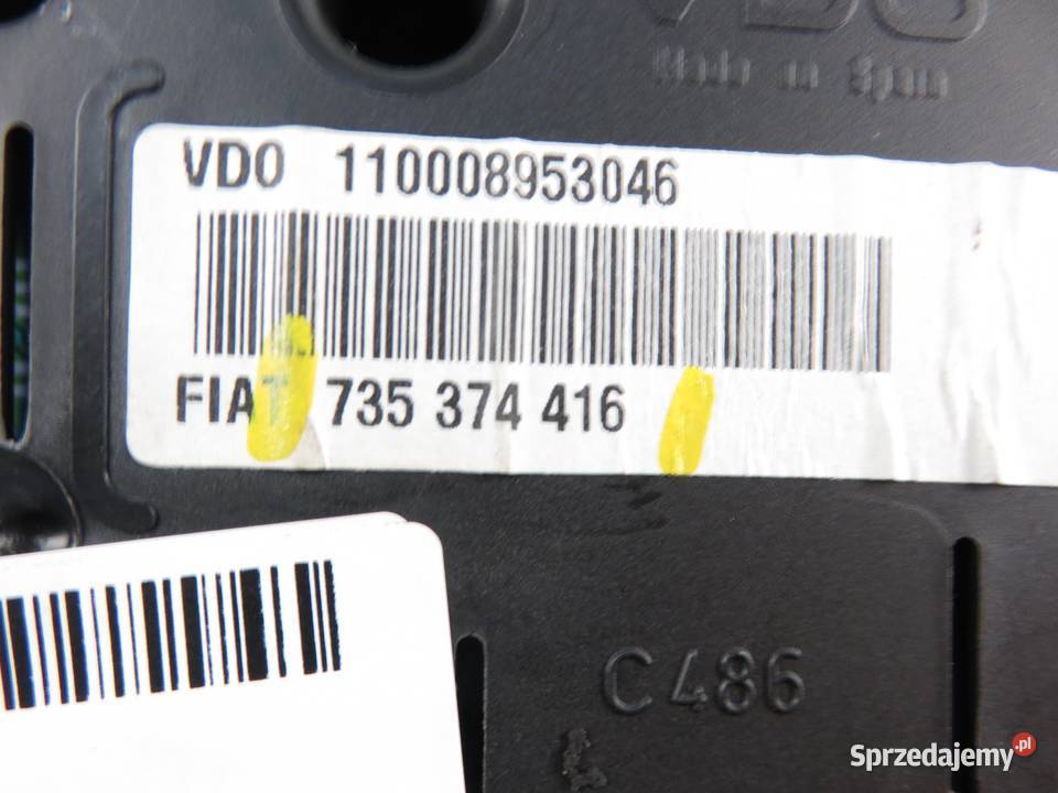 LICZNIK ALFA ROMEO 147 19 JTD 735374416 osobowe sprzedam