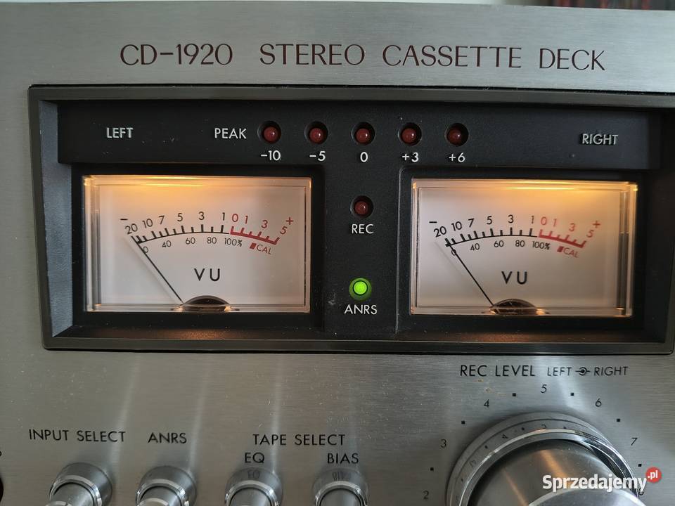 Magnetofon deck vintage JVC CD 1920 sprawny Warszawa