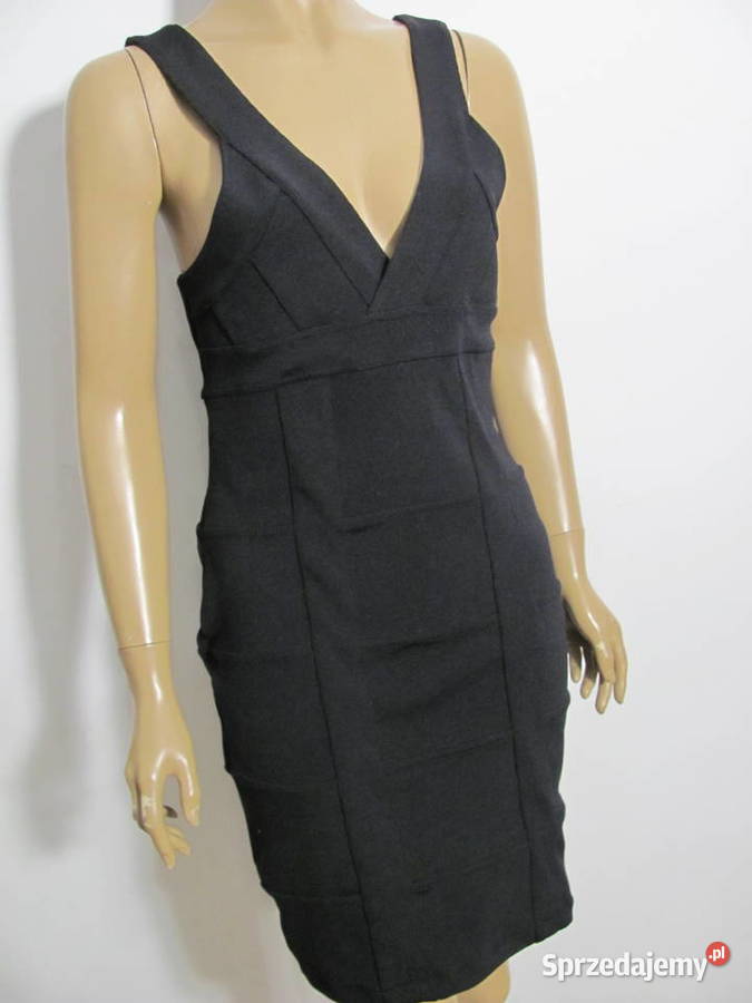 sukienka bikbok dress bandage black lubelskie