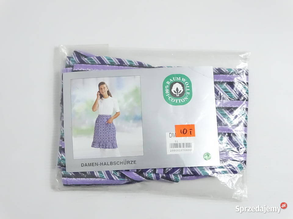 Retro Fartuszek Kuchenny Półfartuch 100 Bawełna Biłgoraj sprzedam