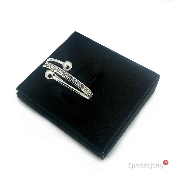 Nowy Rodowany Srebrny Pierścionek pr 925 292g warmińsko-mazurskie Elbląg