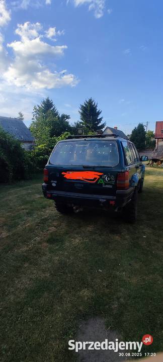 Jeep grand Cherokee Rok produkcji 1997 Grand Cherokee Pawłów