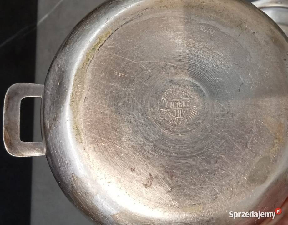 Stare GARNUSZKI posrebrzane platery jest lubelskie Lublin