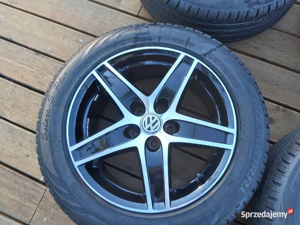 Nowe 4 kompletne koła 17 vw Czarne zachodniopomorskie Złocieniec