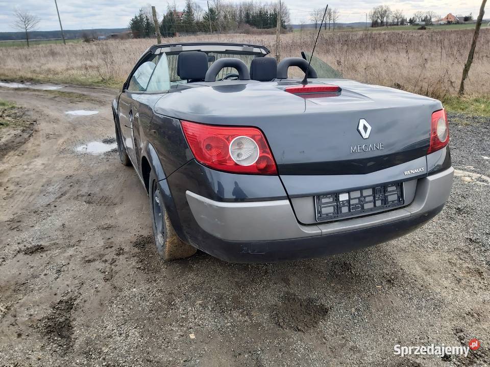Maska błotnik zderzak dach megane 2 cabrio Słubice
