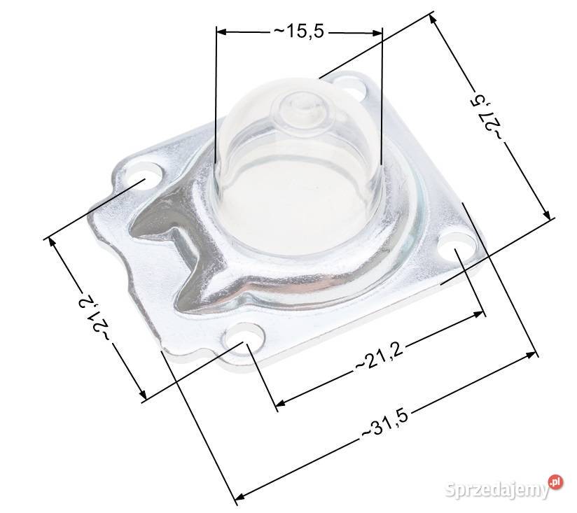 POMPKA PALIWA PRIMER DO KOSY WYKASZAREK PILAREK Opalenica