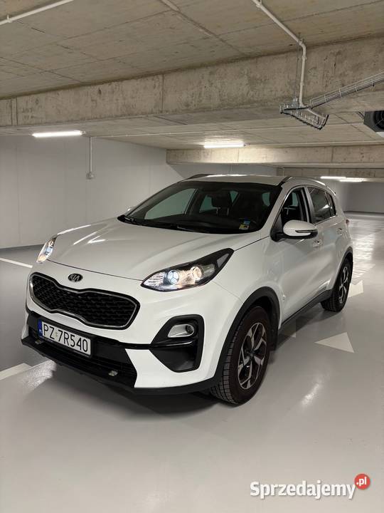 Kia Sportage 16 benzyna LED Salon Polska 2021 tempomat Sportage Kia Plewiska