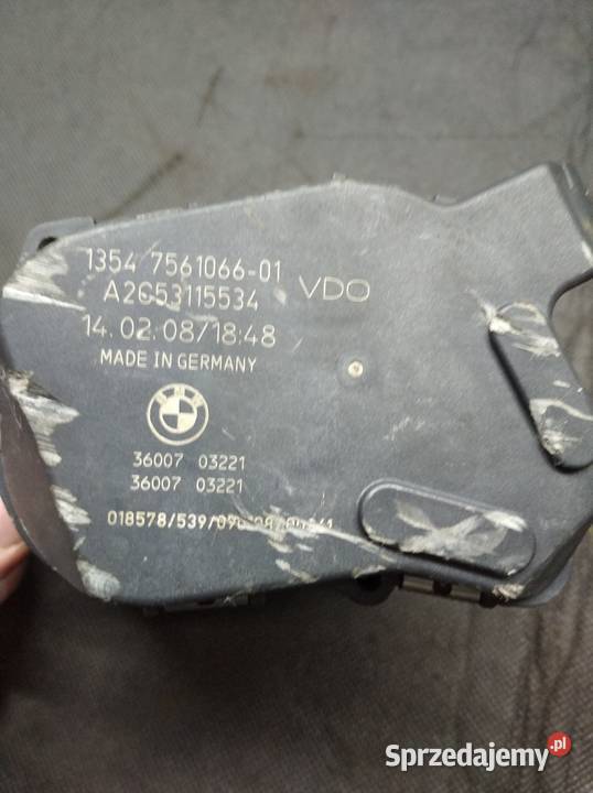 BMW3 przepustnica 1620 benzyna wielkopolskie Swarzędz