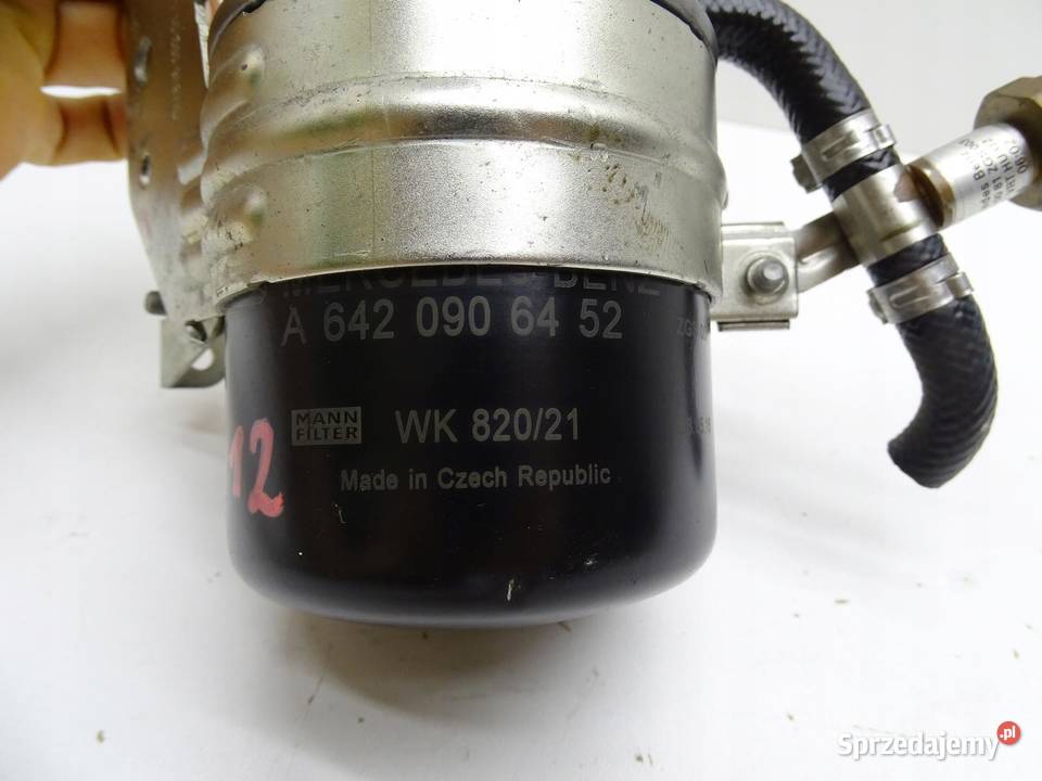OBUDOWA FILTRA PALIWA WSPORNIK MERCEDES W175