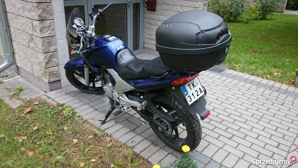 Yamaha YBR 250 niebieski mazowieckie Warszawa