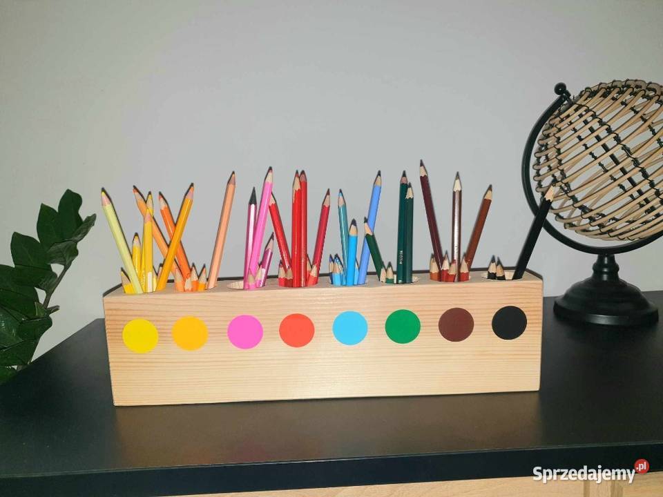 WoodDecor ORGANIZER NA KREDKI 8 MIEJSC Muszyna