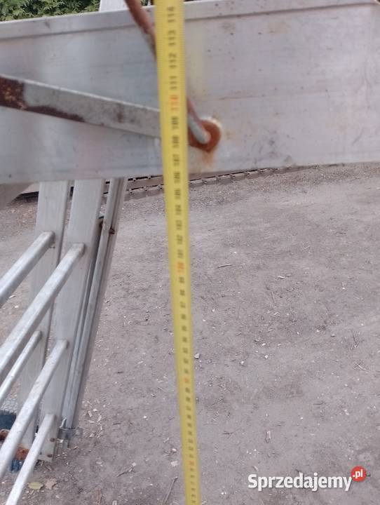 Drabina Aluminiowa Podest roboczy Rusztowanie Pabianice